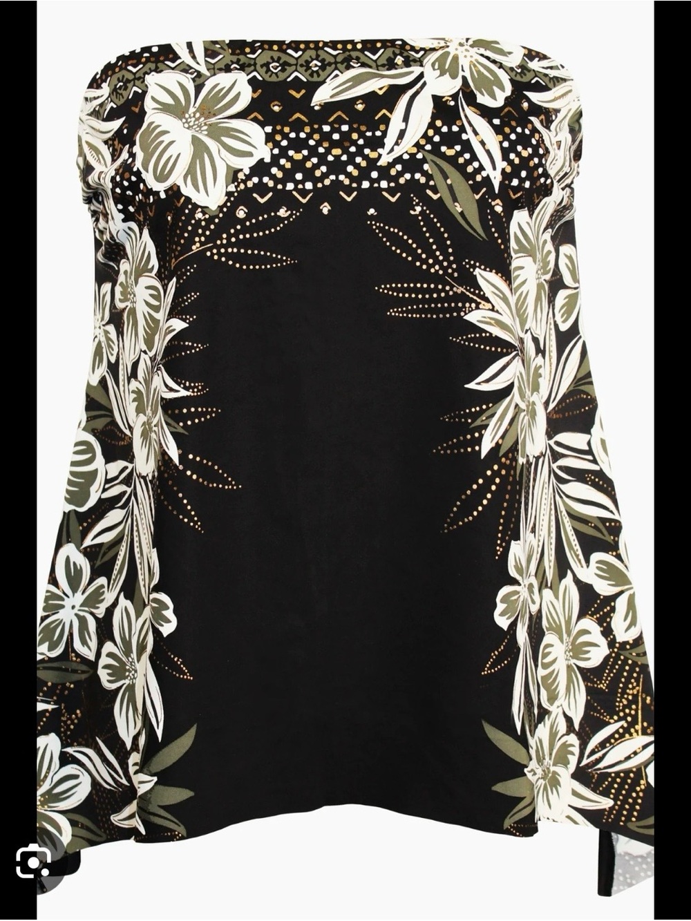 MIRACLESUIT MOONDANCER BANDINI UNDERWIRE BLACk/FLORAL